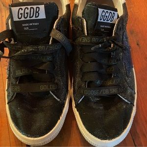 Golden Goose ‘May’ Iridescent Sneakers (37)